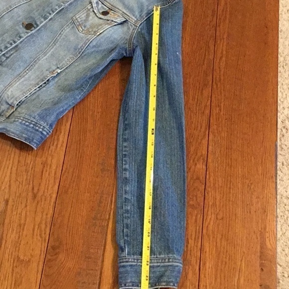 Hollister Surf 1972 Blue Long Sleeve Collared Denim Jacket Size Medium - Picture 14 of 16